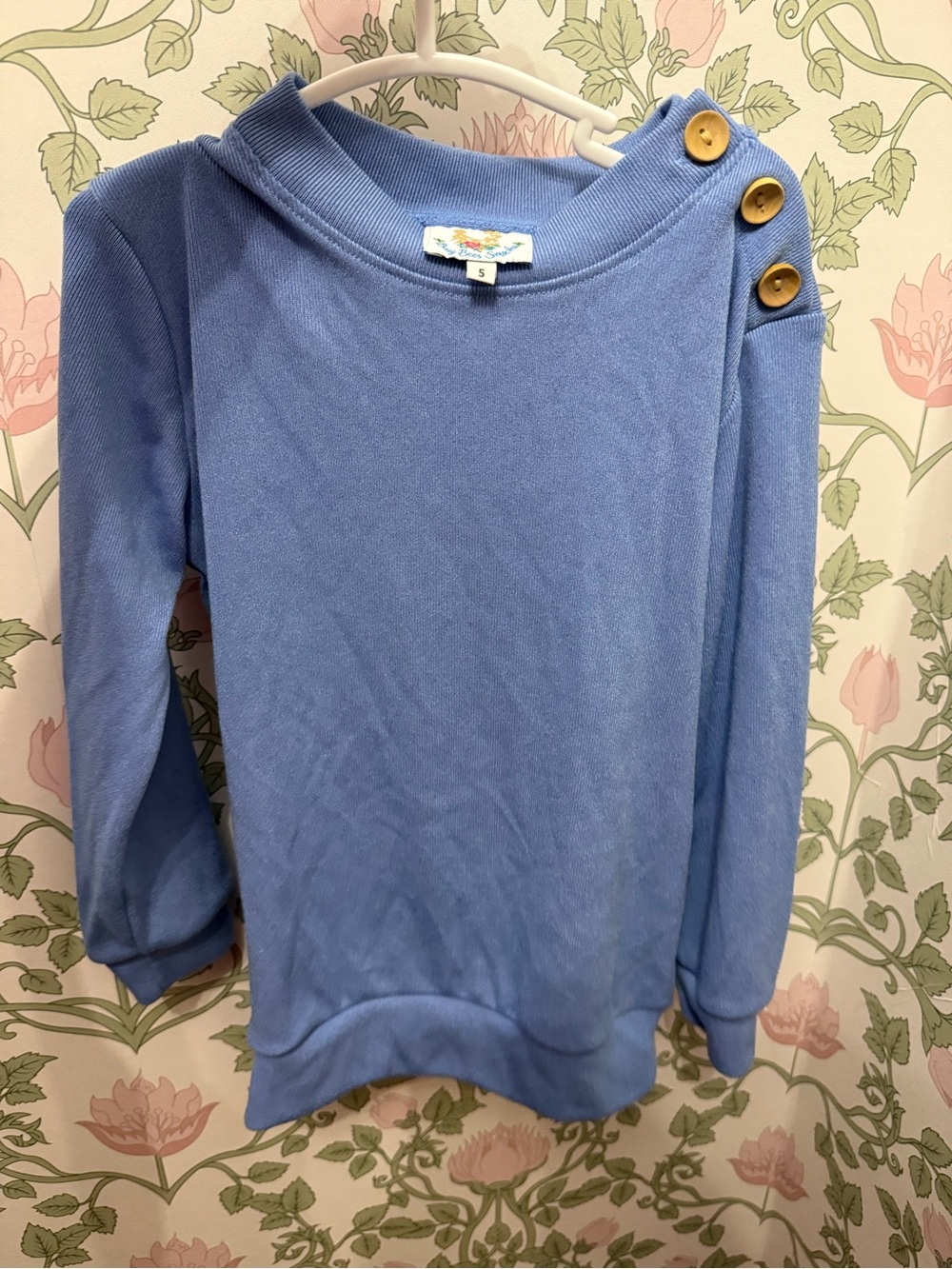 Mom + Mini Match Jogger Sets- Blue- S & 5T